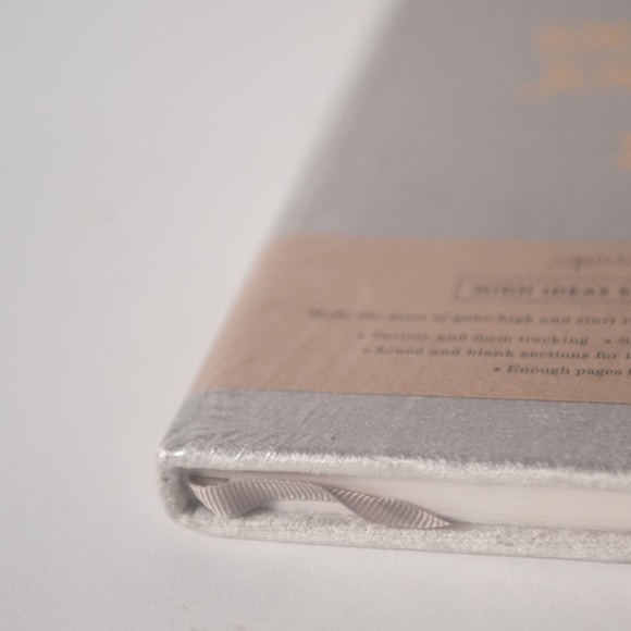 Print Fresh Smoking Journal in Gray Velvet Hardcover - Picture 9 of 9